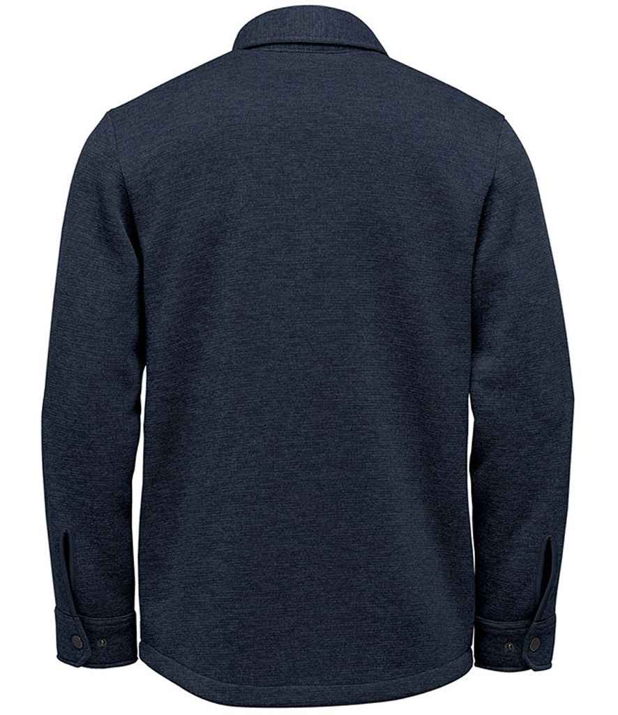 Stormtech Avalante Knitted Fleece Shirt Jacket - Navy Heather