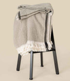 Spasso Striped Fouta - Olive Green Heather