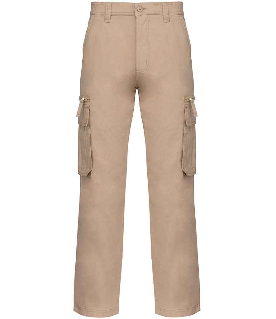Kariban Heavy Canvas Trousers - Beige