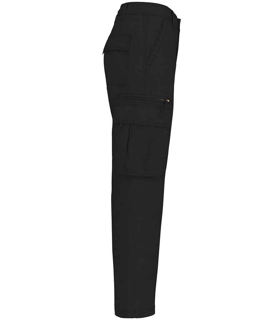 Kariban Heavy Canvas Trousers - Black