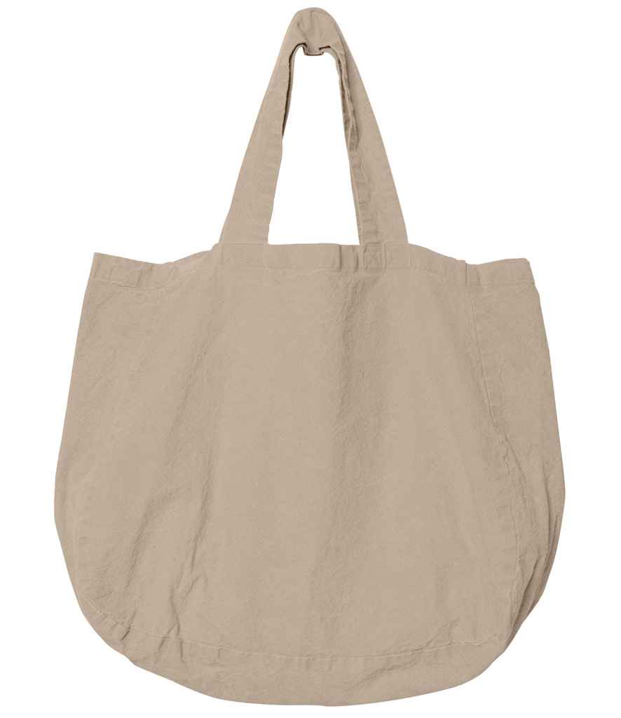 Spasso Linen Shopping Bag - Wet Sand
