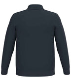 Spasso Knitted Long Sleeve Polo Shirt - Navy