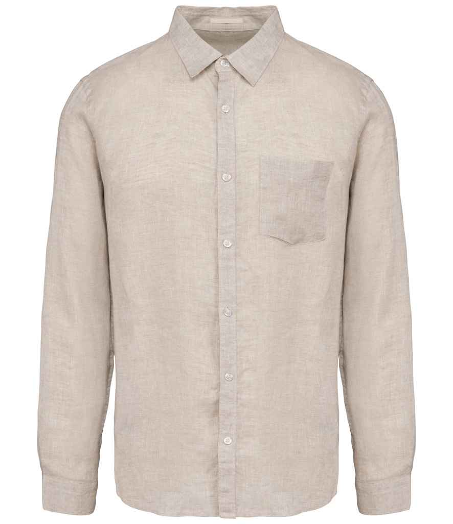 Spasso Long Sleeve Linen Shirt - Linen