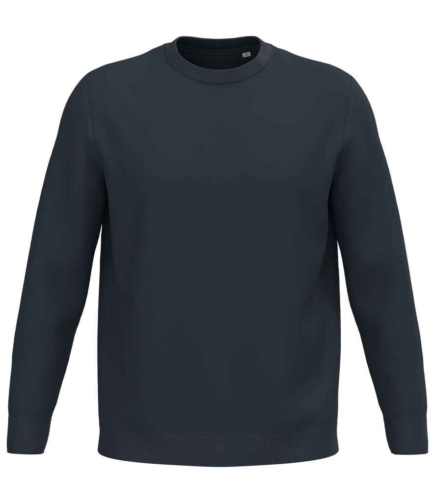 Spasso Round Neck Jumper - Navy