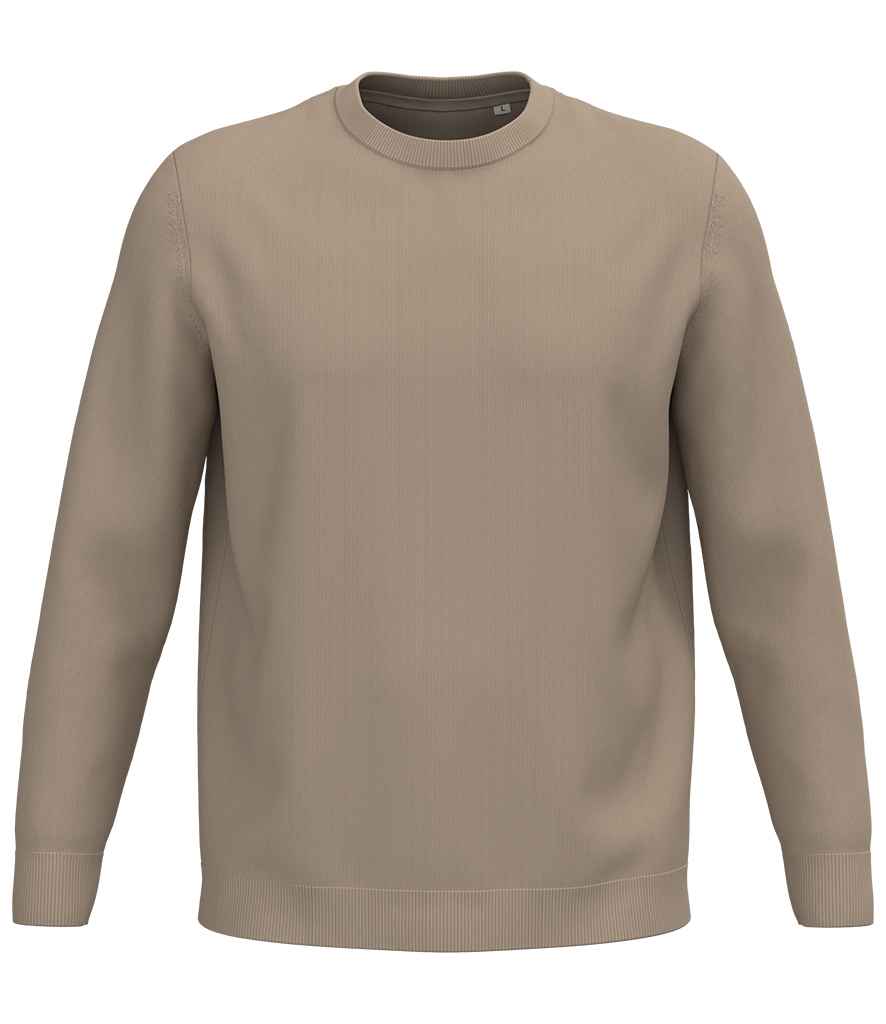 Spasso Round Neck Jumper - Wet Sand