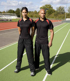 Spiro Team Spirit Polo Shirt - Black/Red