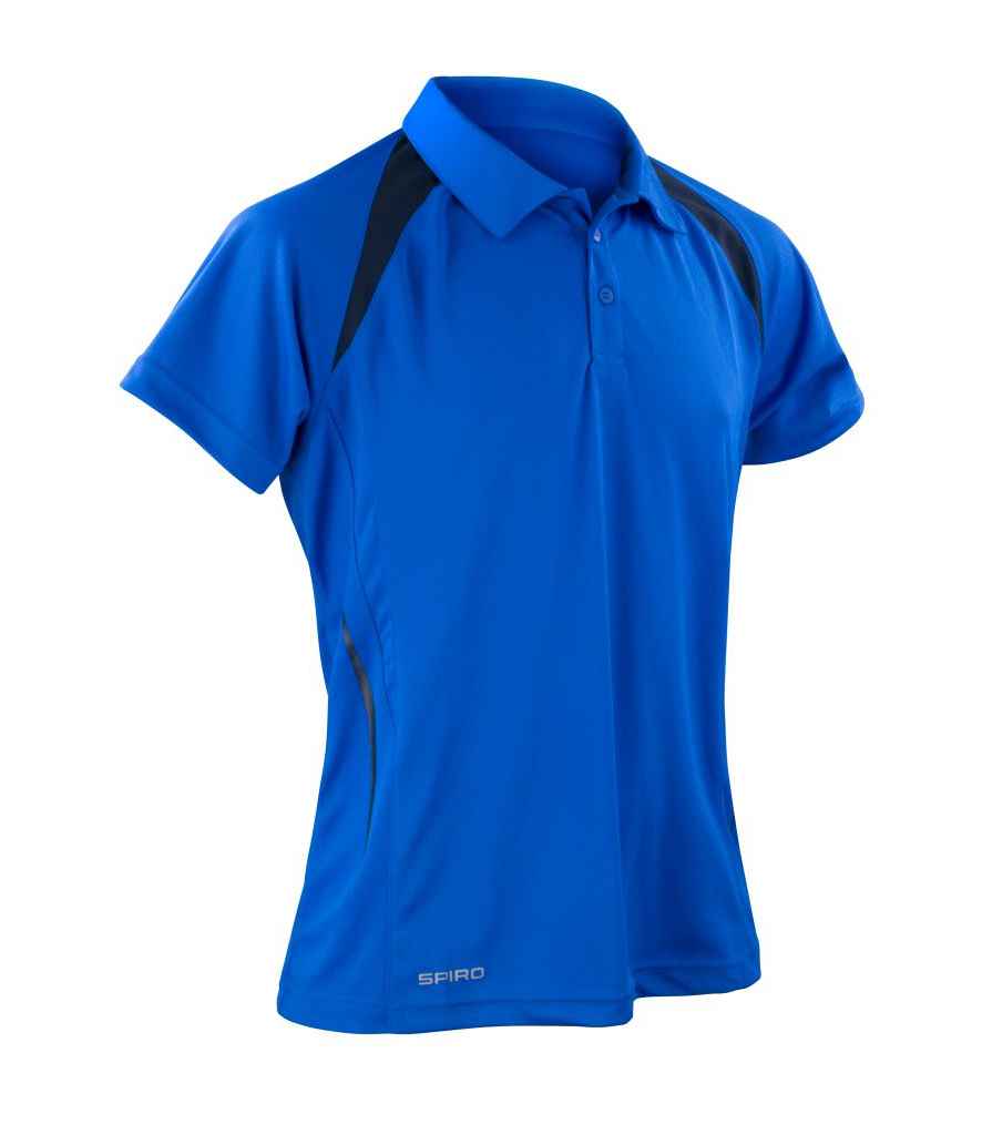 Spiro Team Spirit Polo Shirt - Royal Blue/Navy