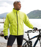 Spiro Bikewear Crosslite Trail and Track Jacket - Neon Lime