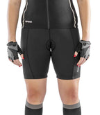 Spiro Ladies Bikewear Padded Shorts - Black