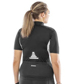 Spiro Ladies Bikewear Top - Black/White