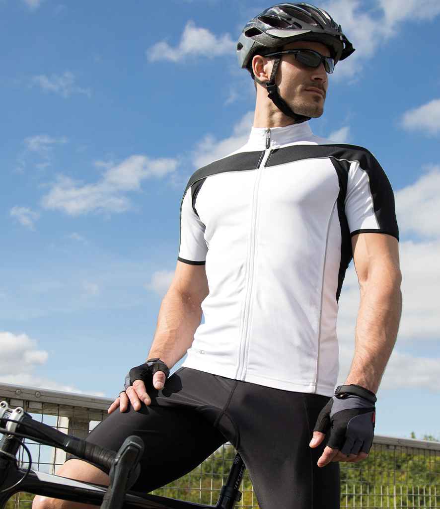 Spiro Bikewear Top - White/Black