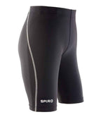 Spiro Kids Bodyfit Base Layer Shorts - Black