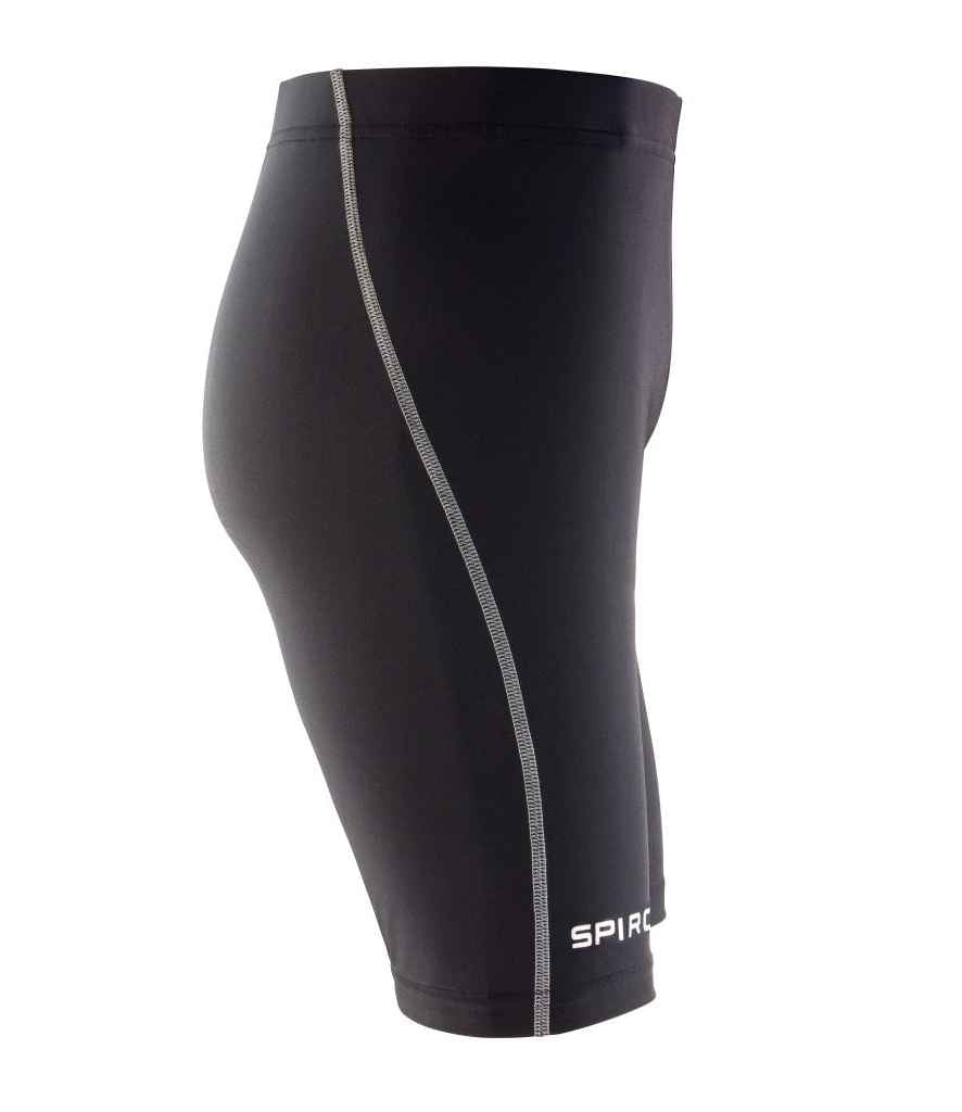 Spiro Kids Bodyfit Base Layer Shorts - Black