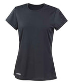 Spiro Ladies Quick Dry Performance T-Shirt - Black