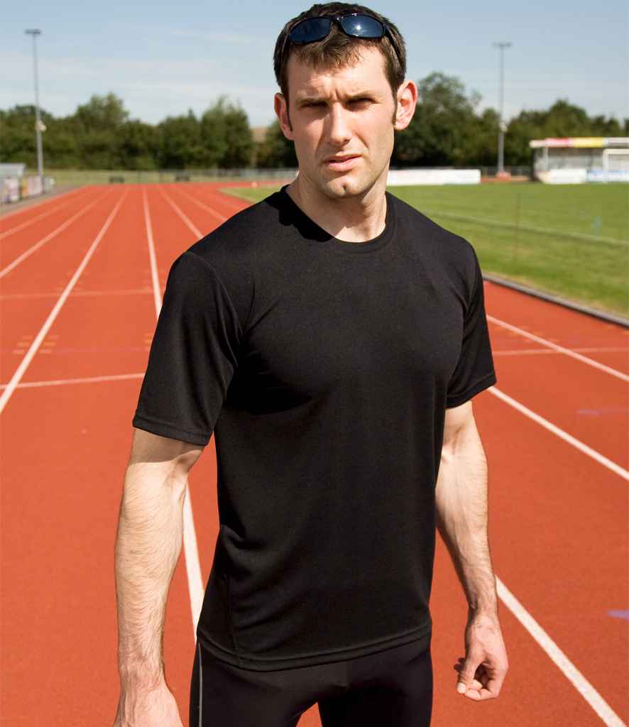 Spiro Quick Dry Performance T-Shirt - Black