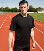 Spiro Quick Dry Performance T-Shirt - Black