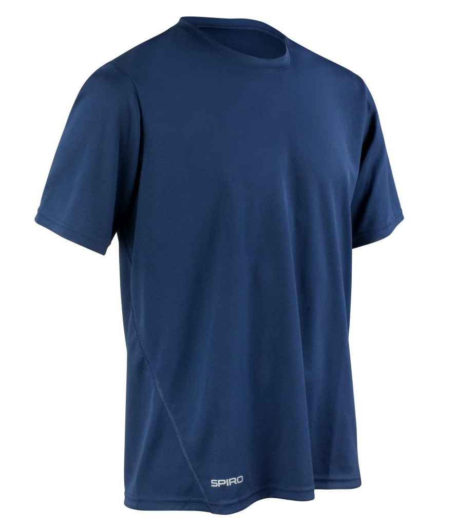 Spiro Quick Dry Performance T-Shirt - Navy