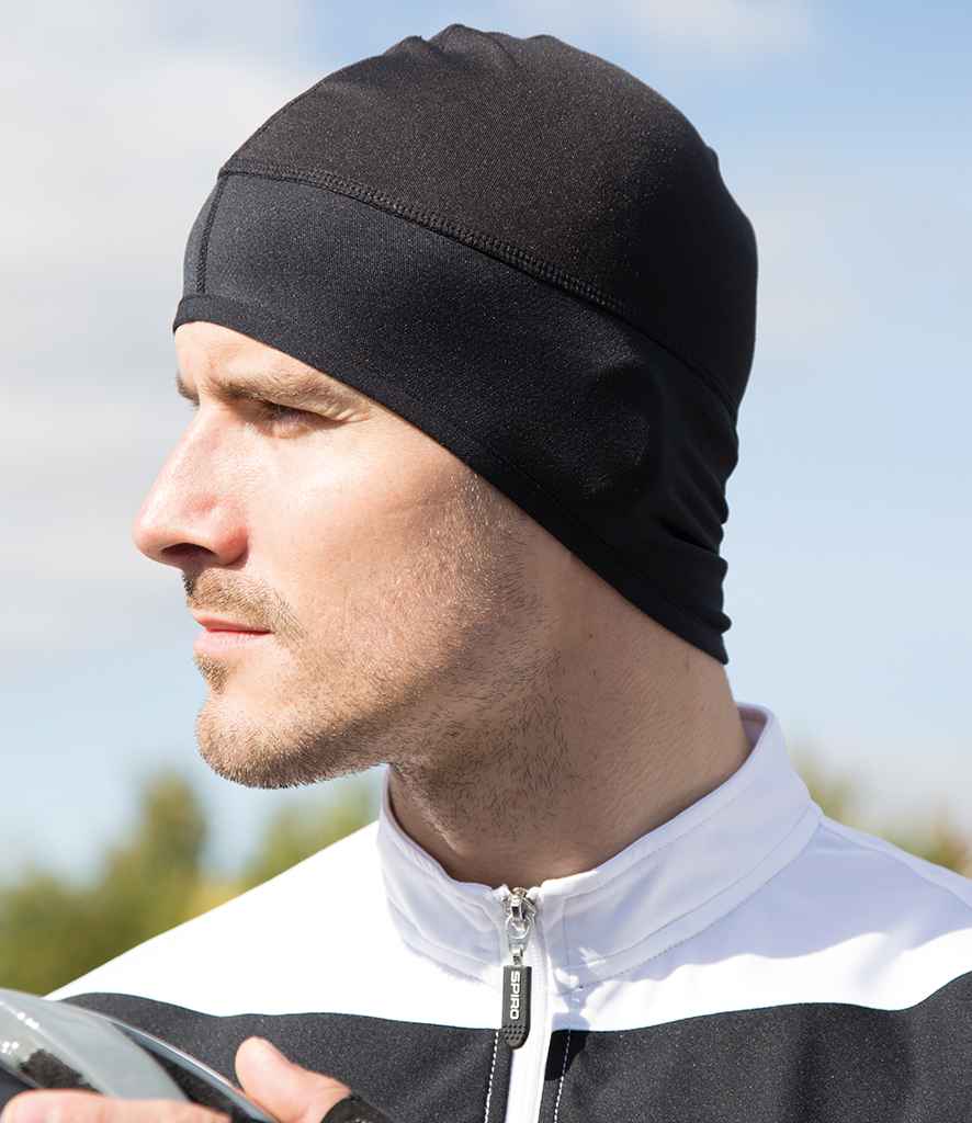 Spiro Bikewear Skull Cap Beanie - Black