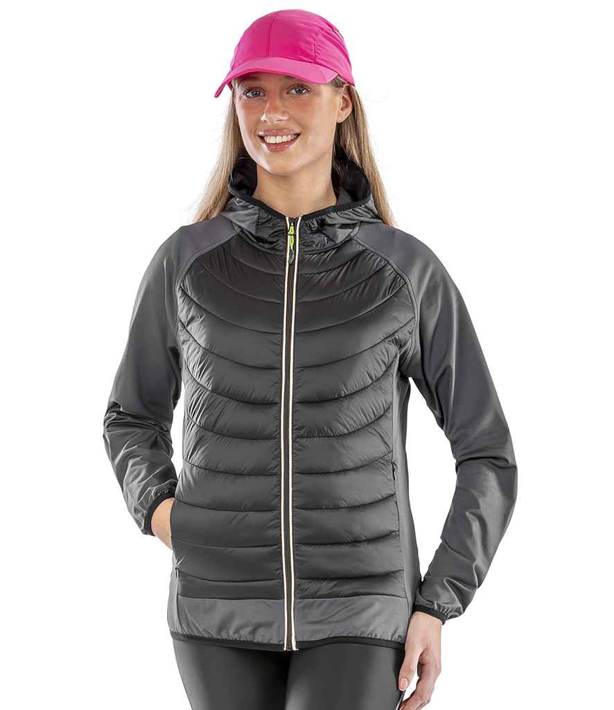Spiro Ladies Zero Gravity Jacket - Black/Charcoal