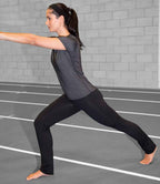 Spiro Ladies Fitness Trousers - Black/Lavender