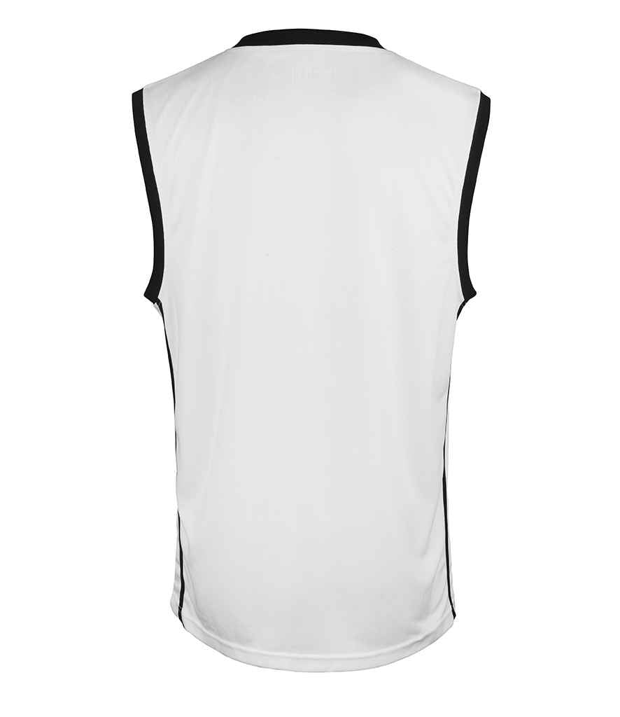 Spiro Basketball Top - White/Black