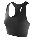 Spiro Impact Ladies Softex® Crop Top - Black
