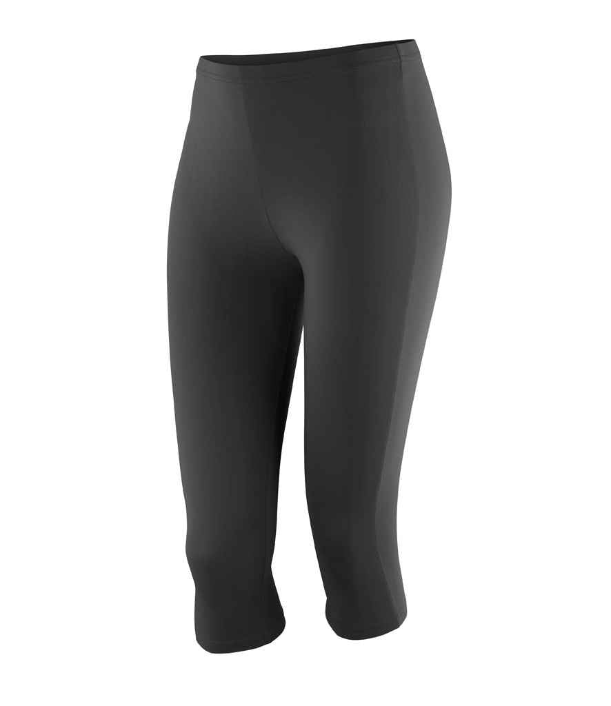 Spiro Impact Ladies Softex® Capri Pants - Black
