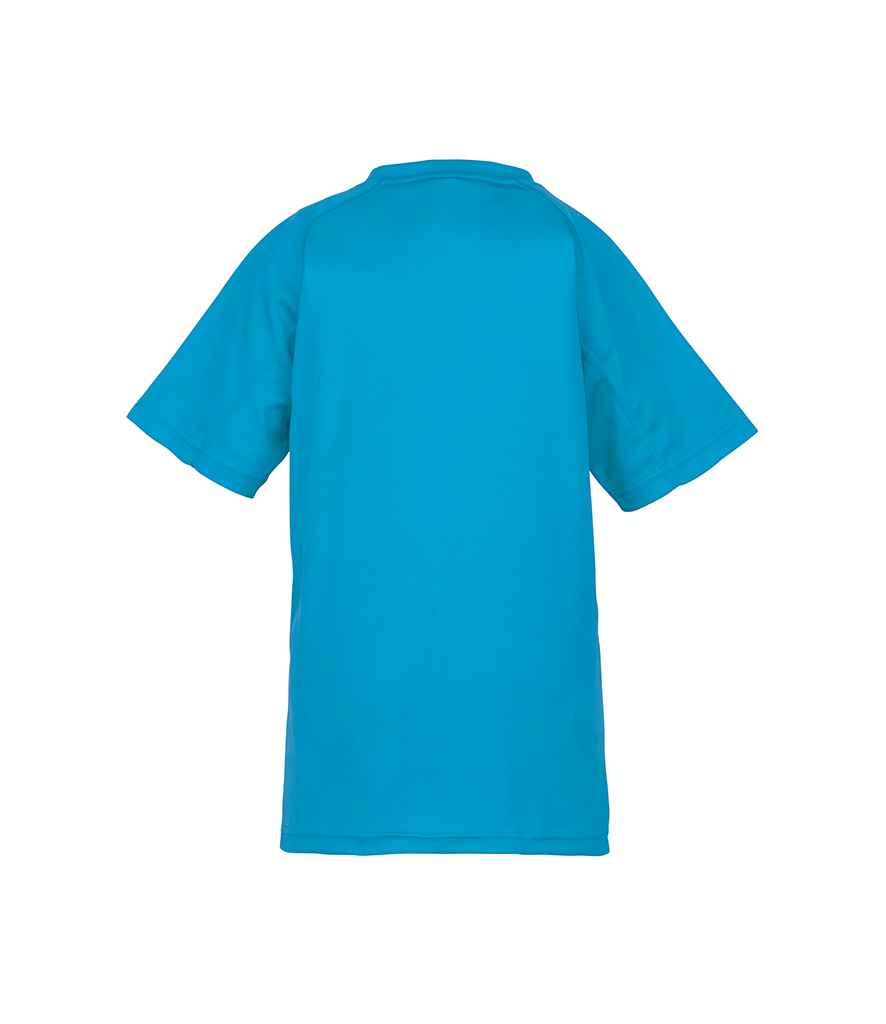 Spiro Kids Impact Performance Aircool T-Shirt - Ocean Blue