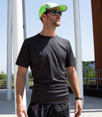 Spiro Impact Performance Aircool T-Shirt - Black