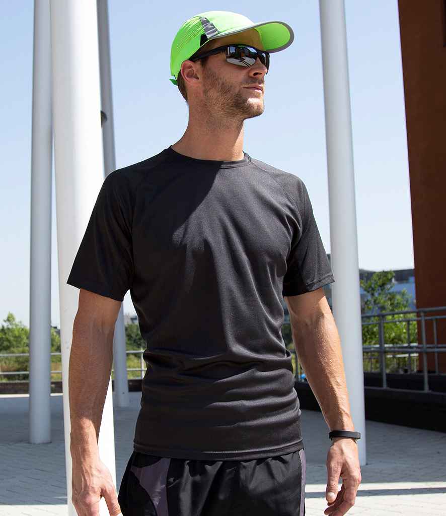 Spiro Impact Performance Aircool T-Shirt - Black