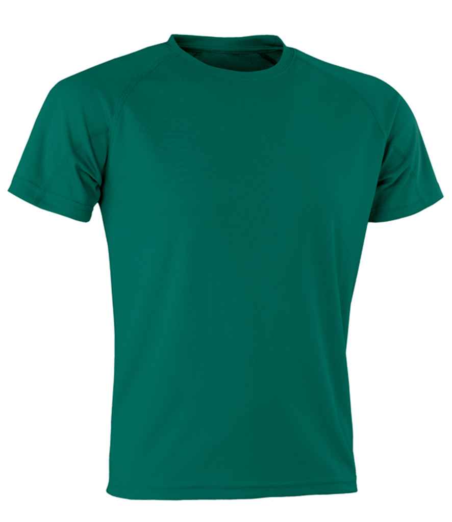 Spiro Impact Performance Aircool T-Shirt - Bottle Green