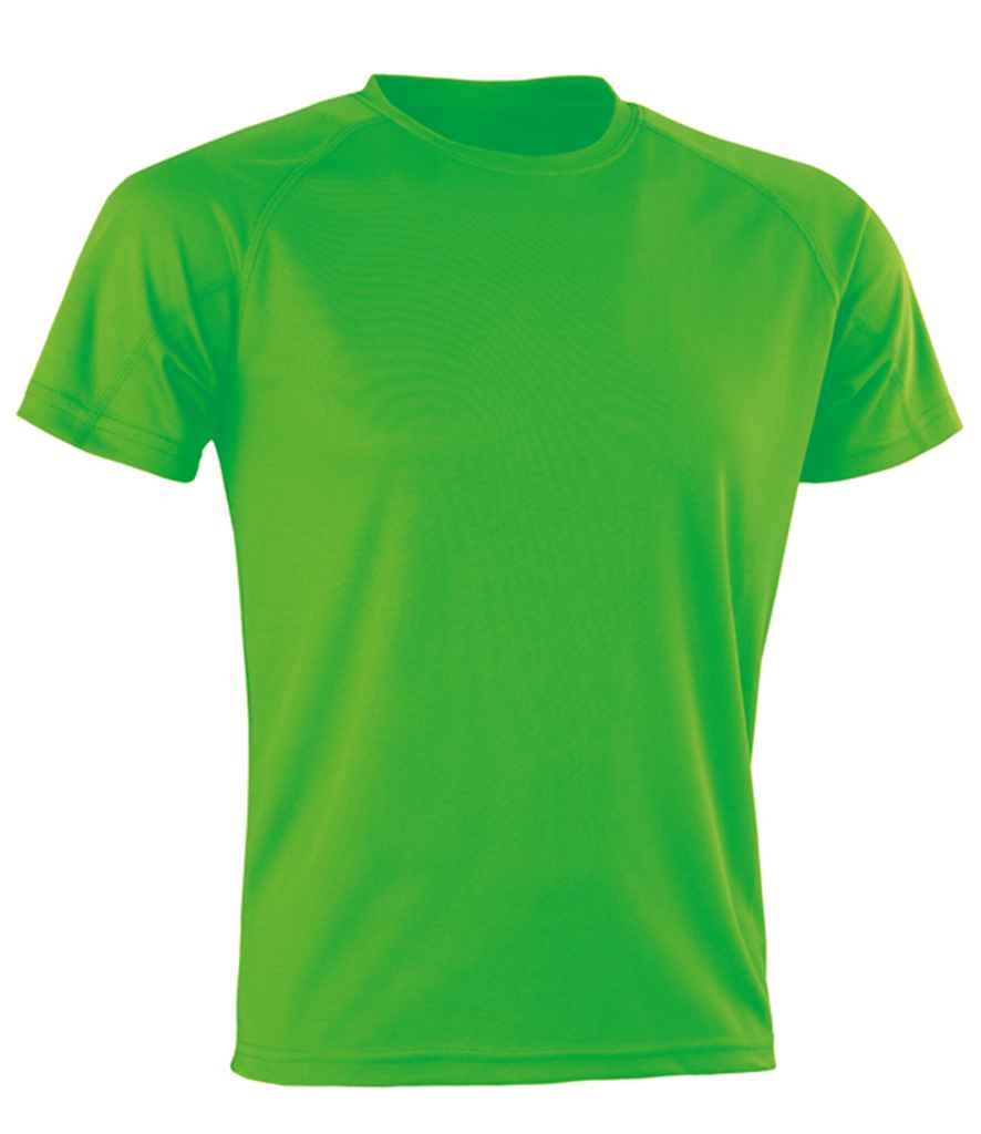 Spiro Impact Performance Aircool T-Shirt - Flo Green