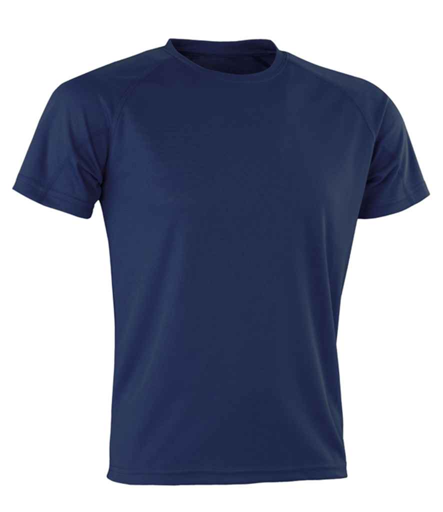 Spiro Impact Performance Aircool T-Shirt - Navy