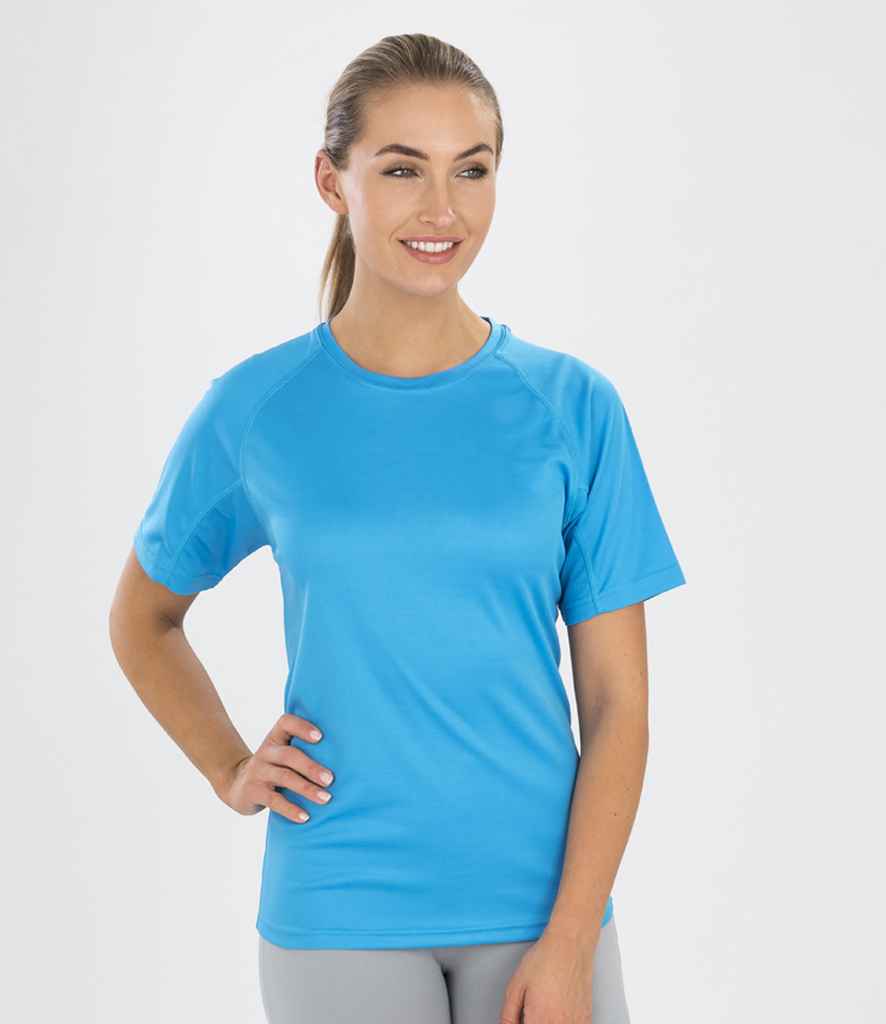 Spiro Impact Performance Aircool T-Shirt - Ocean Blue
