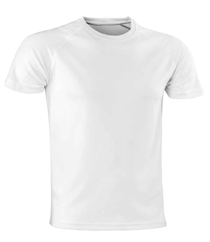 Spiro Impact Performance Aircool T-Shirt - White
