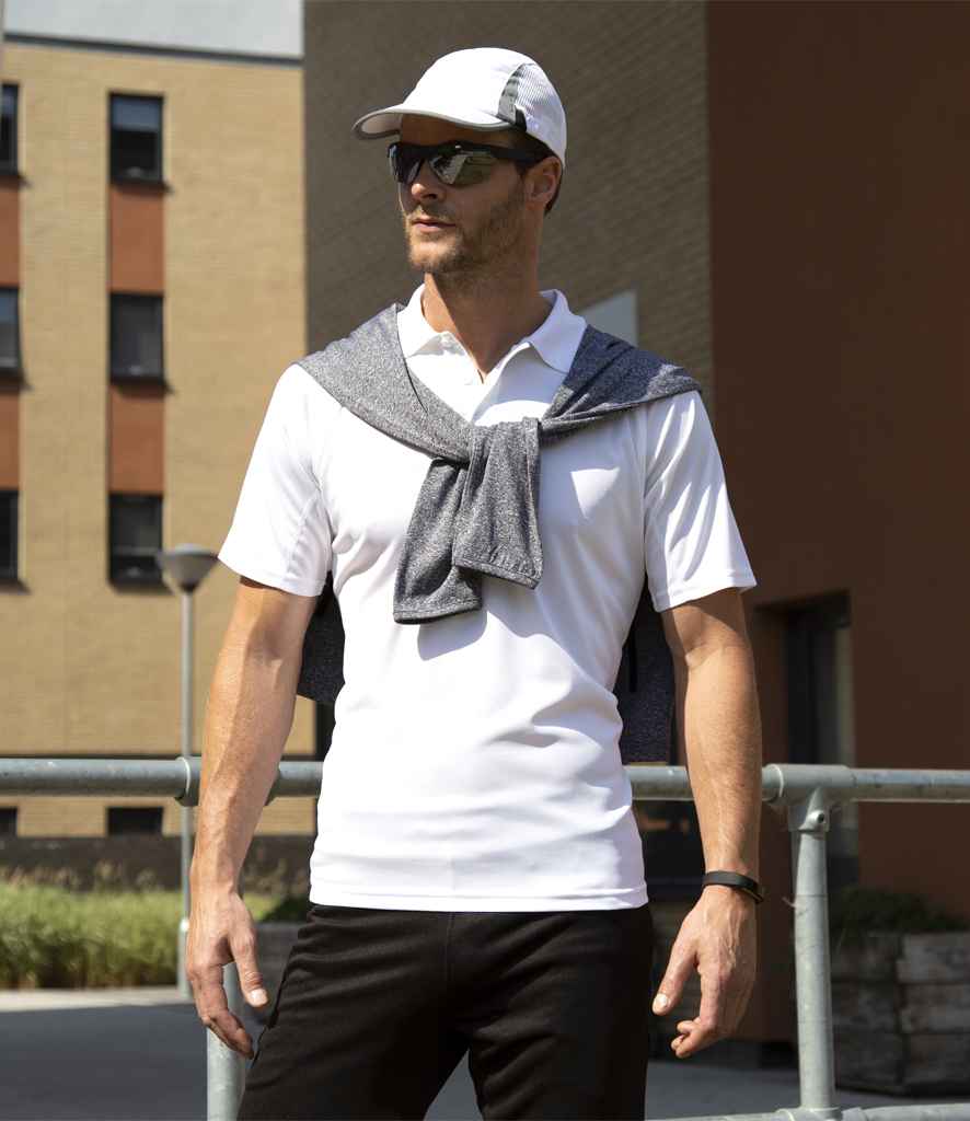 Spiro Impact Performance Aircool T-Shirt - White
