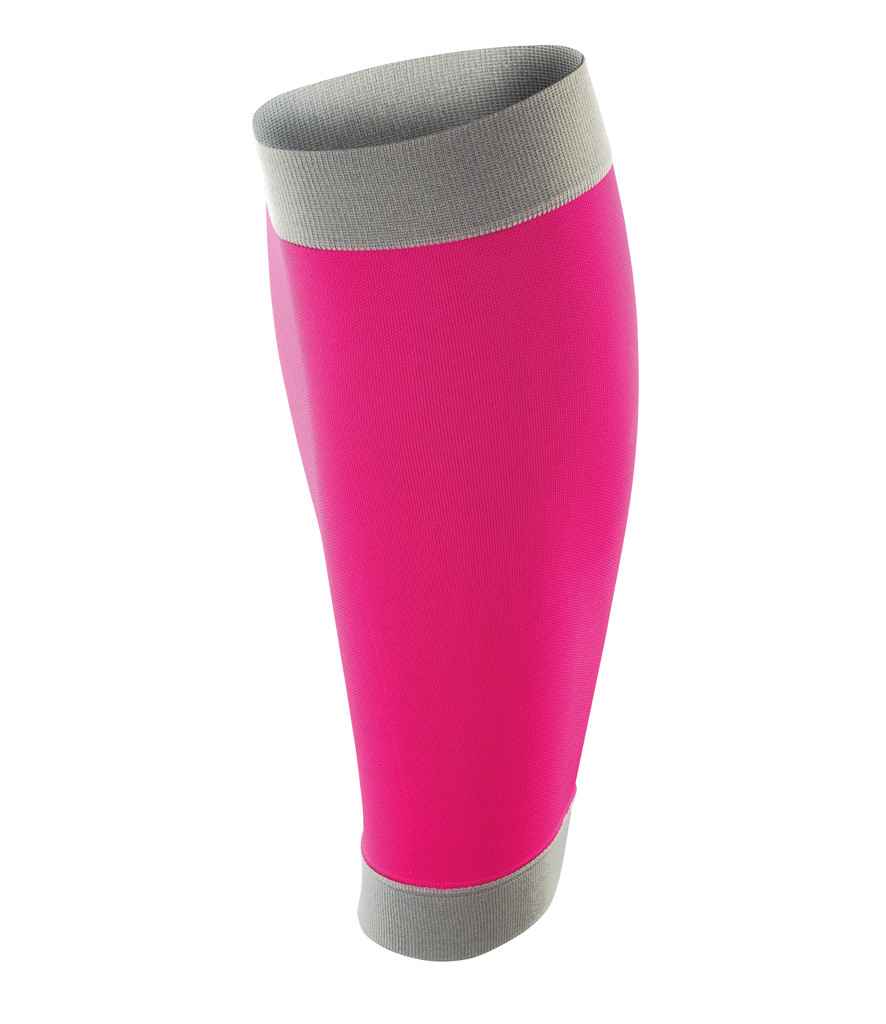 Spiro Compression Calf Sleeve - Pink/Grey