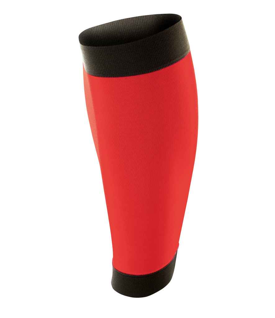 Spiro Compression Calf Sleeve - Red/Black