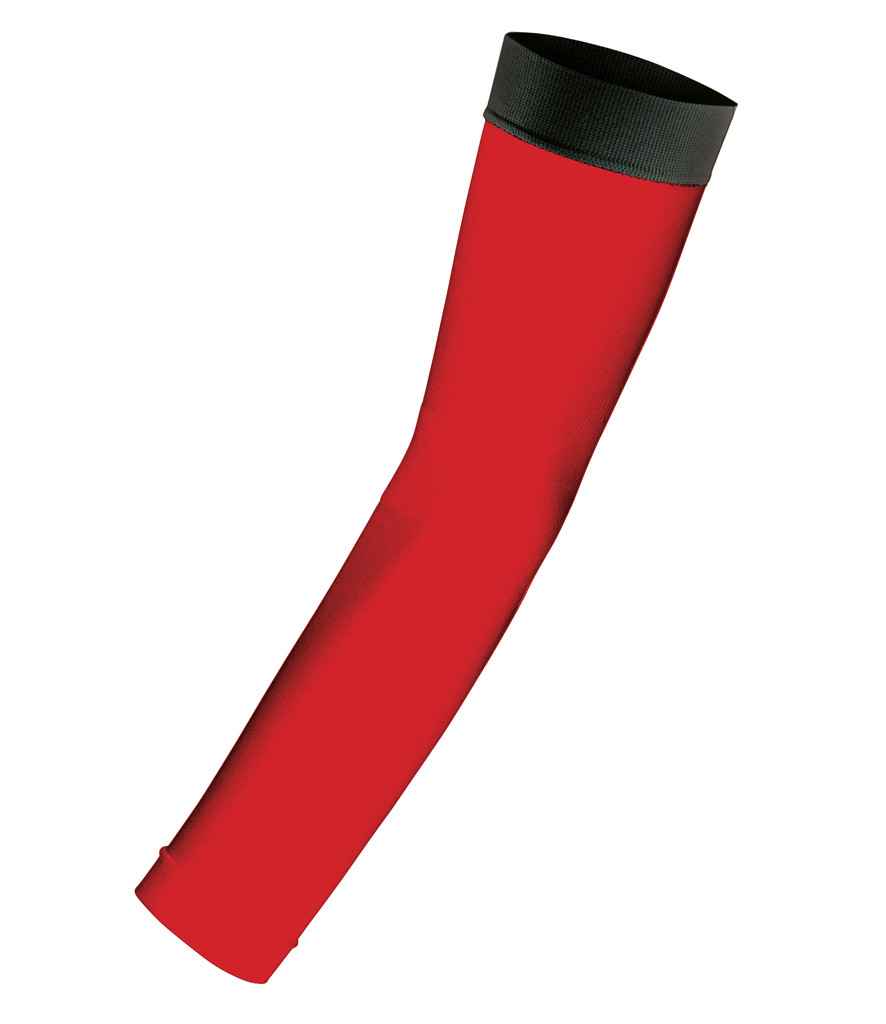 Spiro Compression Arm Sleeve - Red/Black
