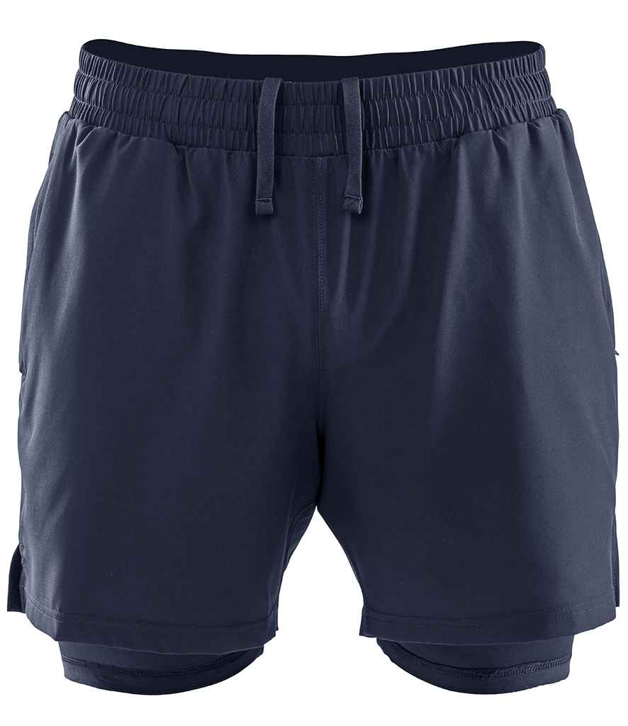 Spiro Recycled Mens Shorts - Navy