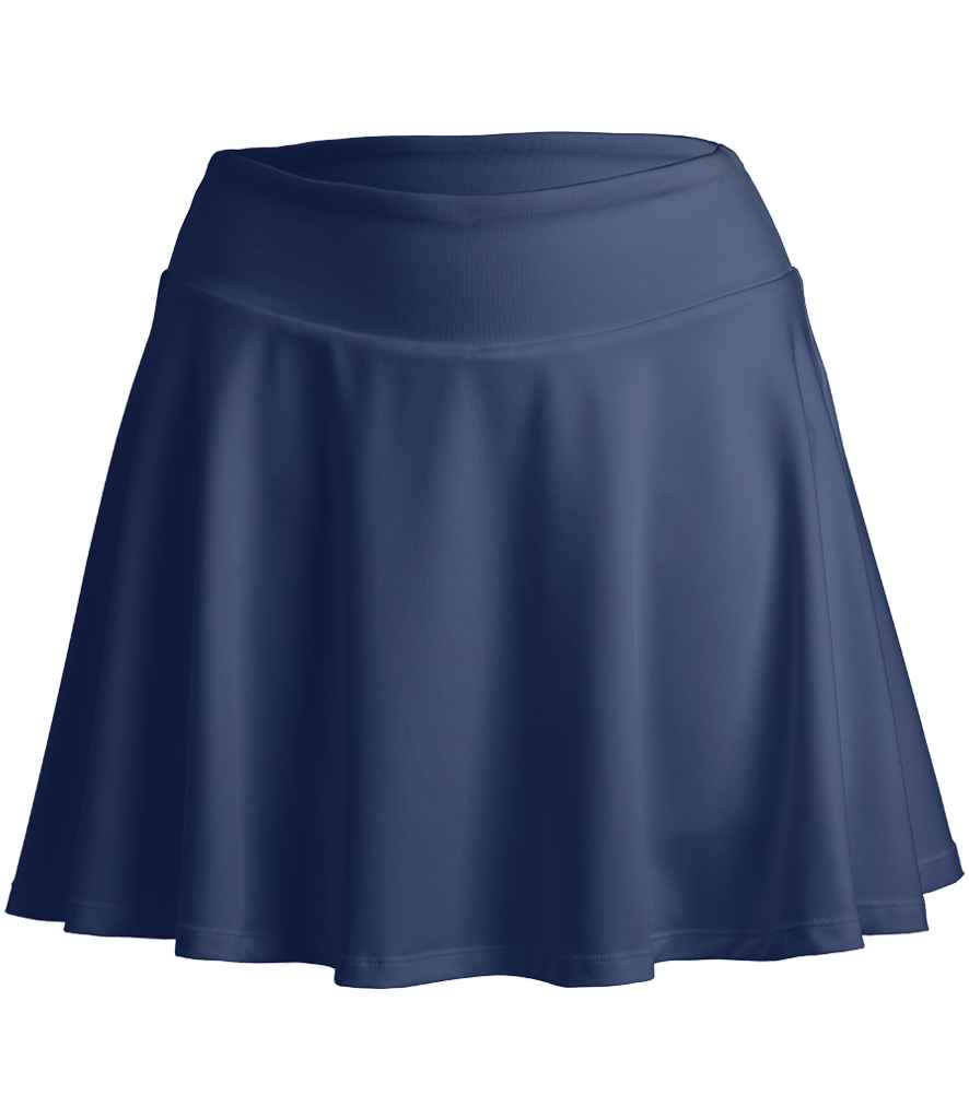 Spiro Ladies Recycled Fitness Skort - Navy