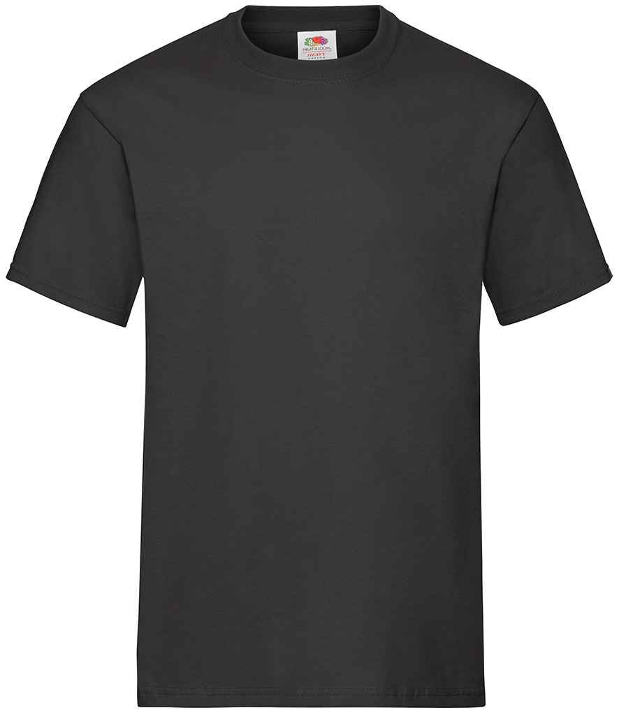 Fruit of the Loom Heavy Cotton T-Shirt - Black