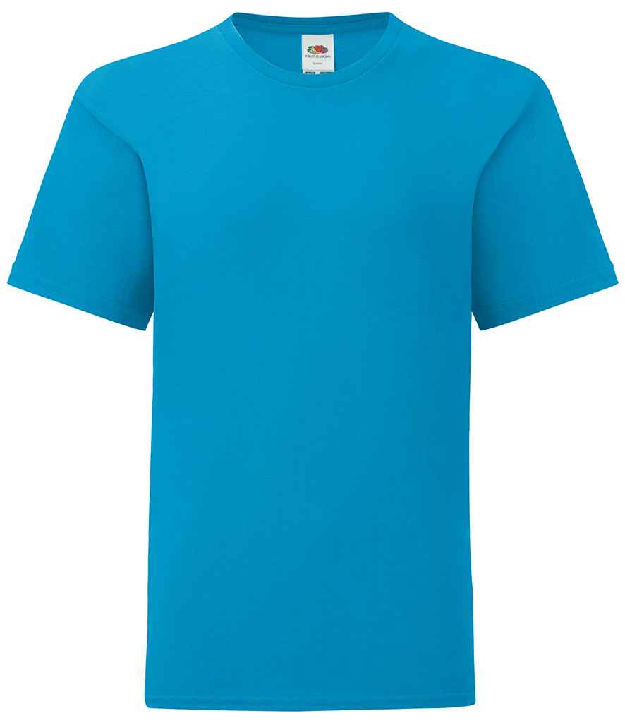 Fruit of the Loom Kids Iconic 150 T-Shirt - Azure
