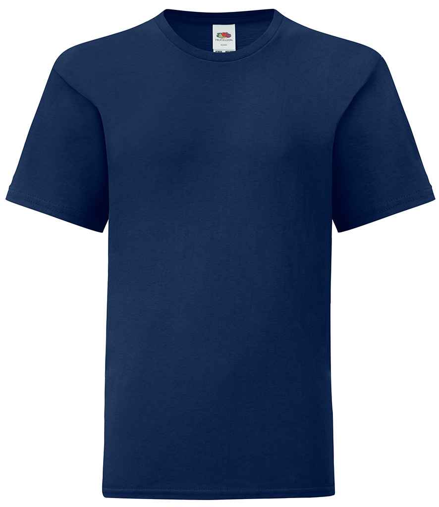 Fruit of the Loom Kids Iconic 150 T-Shirt - Navy