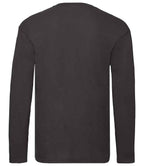 Fruit of the Loom Original Long Sleeve T-Shirt - Black