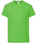 Fruit of the Loom Kids Original T-Shirt - Lime Green