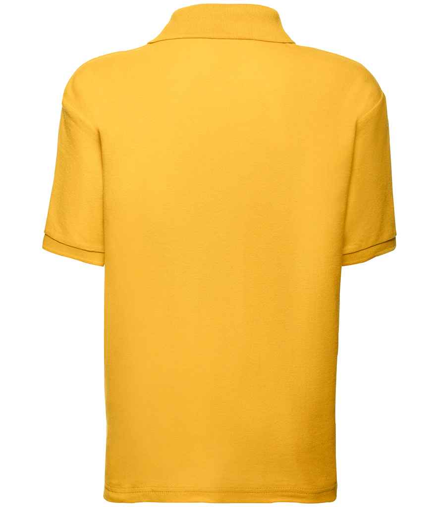 Fruit of the Loom Kids Poly/Cotton Piqué Polo Shirt - Sunflower