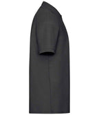 Fruit of the Loom Poly/Cotton Piqué Polo Shirt - Black
