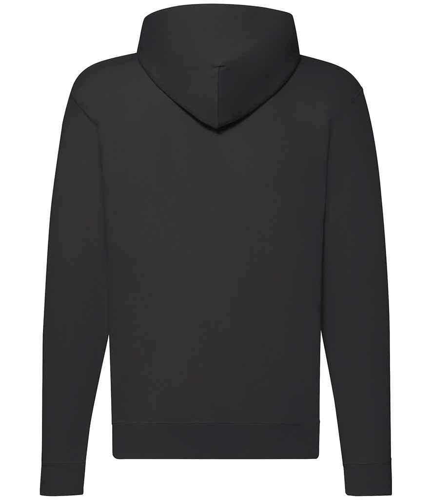 Fruit of the Loom Classic Zip Hooded Sweatshirt - Black