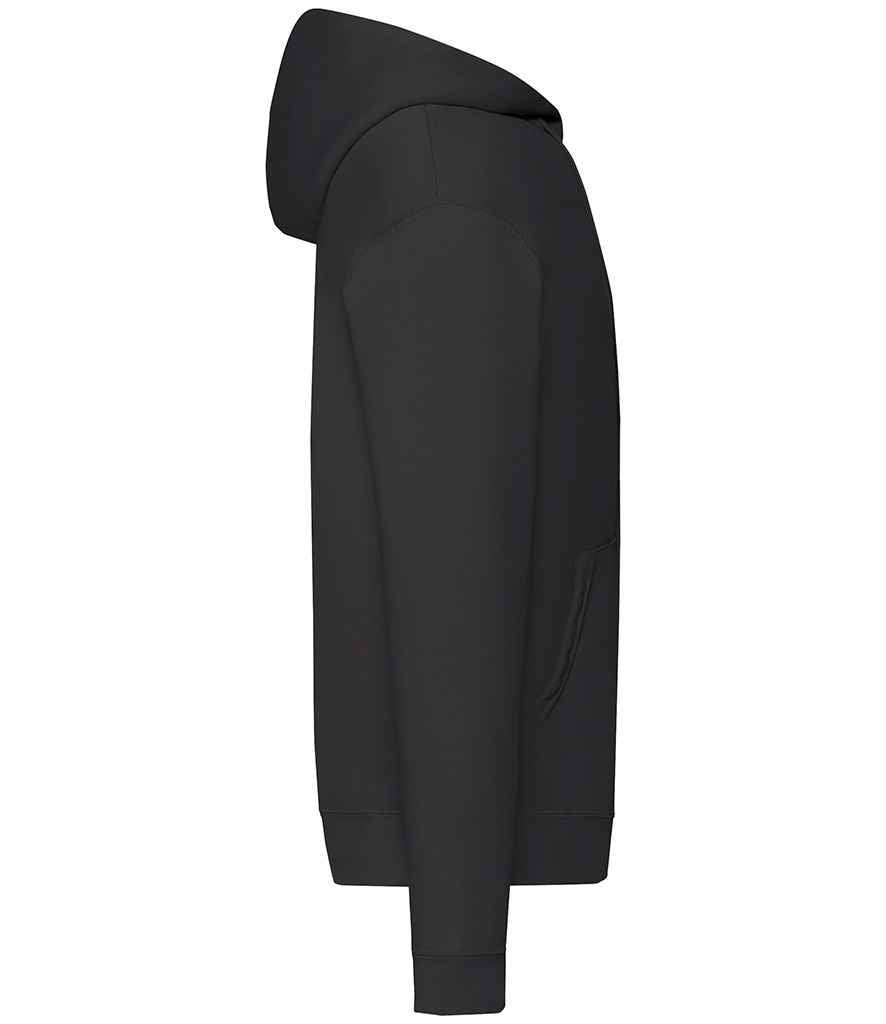 Fruit of the Loom Classic Zip Hooded Sweatshirt - Black